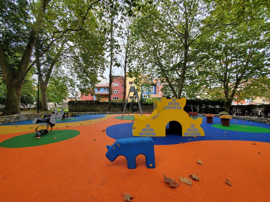 Parque infantil de Avilés.