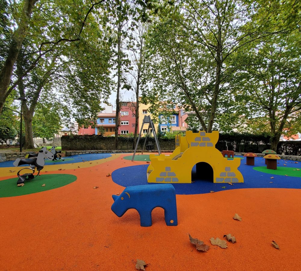 Parque infantil de Avilés.